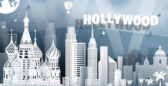 Cover: Hollywood – A Challenge for the Soviet Cinema | Four Essays